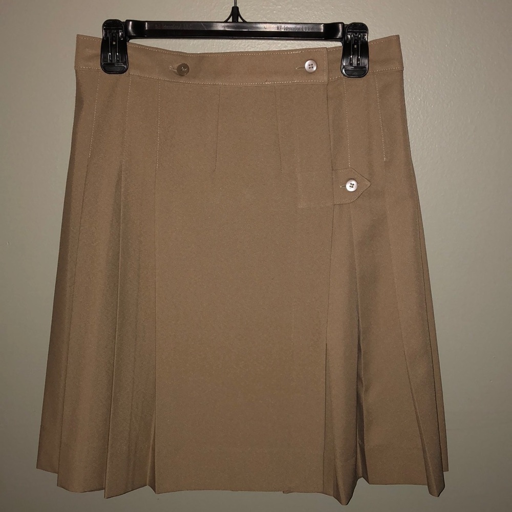 A+ khaki uniform kilt